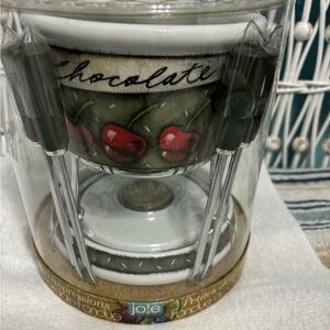 Fondue set by Jo!e new in package for chocolate or fruit